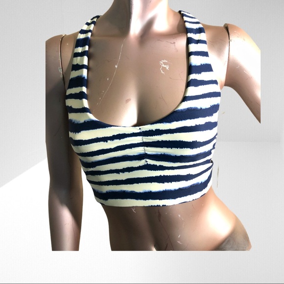 Tori Praver Swimwear Seafoam Bikini Cutout Top - Picture 3 of 9